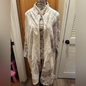 Anthropologie knitted and knotted cardigan